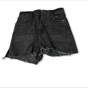 urban girlfriend high rise black shorts!